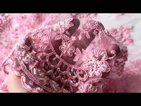 Peony Pink Lace - Alexandra
