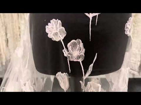Ivory Italian Embroidered Lace - Sammie