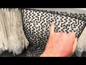 Black Sequin Embroidery Lace - EB3029
