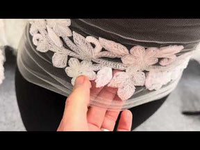 Ivory Beaded Motif - MH3007