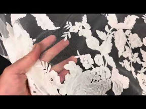 Ivory Corded Lace - Gossip