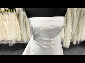 Pale Ivory Polyester Taffeta - P599