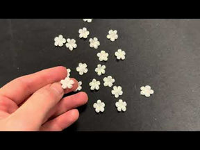 Ivory Laser Cut Flowers - M11 (Bag of 144)