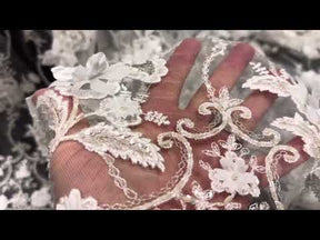 Ivory Flower Lace – Galliard