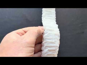 Ivory Beaded Ribbon Trim - T294