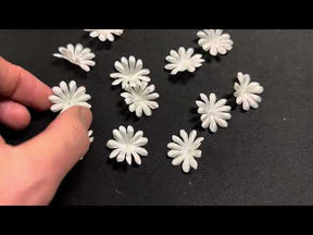Ivory Laser Cut Flowers - M15 (Bag of 144)