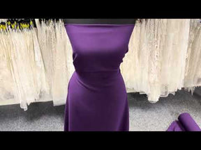 Purple Medium Weight Polyester Crepe - P59