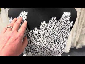 Ivory Leaf Themed Lace - LA1007