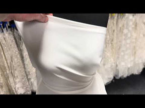 Pale Ivory Polyester Crepe - PH4010