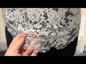Ivory Corded Lace Trim - Darko