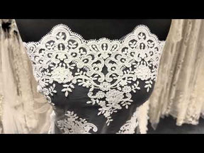 Ivory Corded Lace - LA7008