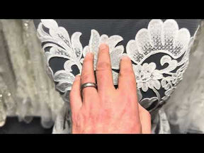 Ivory Corded Lace – Larkin