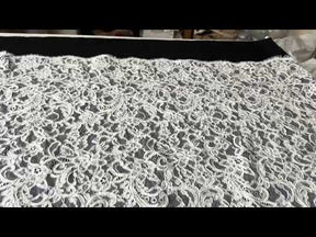 Ivory Corded Lace - P633