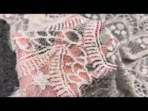 Ivory Beaded Lace - Gaia