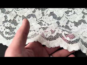 Ivory Stretch Lace - LB7004