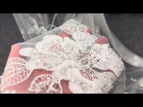 Ivory Beaded Lace - Mattie