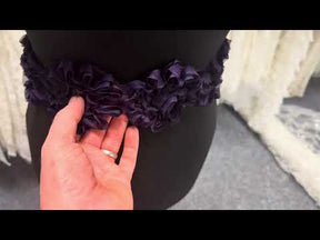 Purple Lace Trim - T355