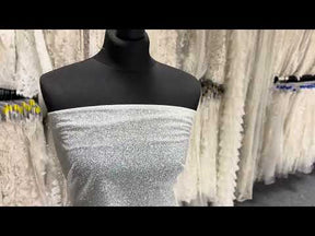 Ivory Glitter Tulle - Tigletti