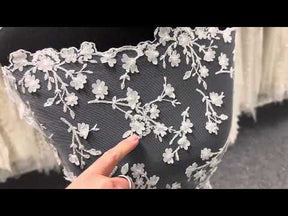 Ivory Laser Embroidery Lace - Hypnosis