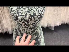 Willow Emb Beaded Tulle - EB1058