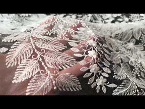 Ivory Embroidered Lace - Essential