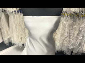 Porcelain Polyester Satin - Contessa (CF)