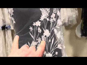Ivory 3D Embroidered Lace - Milena