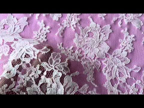Ivory Chantilly Bridal Lace - Merlina
