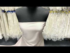 Dusky Pink Stretch Italian Wool Crepe - PH4002