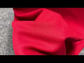 Red Medium Weight Polyester Crepe - P59