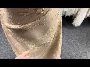 Champagne Jacquard Brocade - Calamity