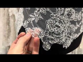 Ivory Beaded Lace Trim - Rikke