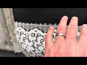 Ivory Corded French Lace - LA4008