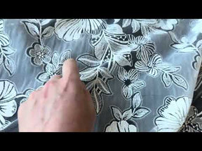 Ivory Embroidery Floral Lace - EB5057