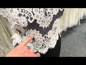 Ivory Corded Chantilly Lace Trim – Sudaba