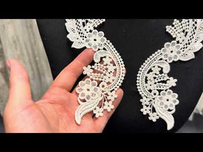 Ivory Guipure Motif - MT8005