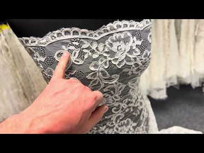 Ivory Corded Lace - P210