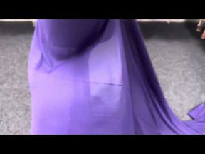 Violet Polyester Chiffon - Benevolence