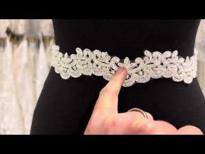 Ivory Corded and Beaded Trim – Tops (CF)