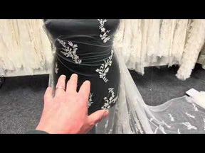 Ivory Beaded Lace - EB1073