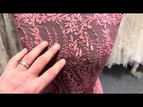 Pink Sequin Lace - EB3051