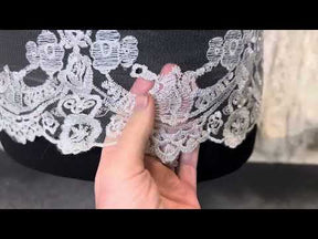 Silver Lace Trim - Empire