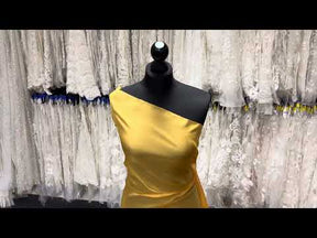 Saffron Polyester Chiffon - Honesty