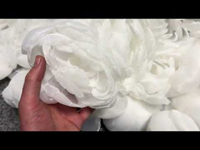 Ivory 3D Flower Lace - Cannon