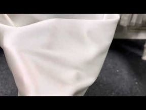 Ivory Silk Stretch Satin - Elasticity