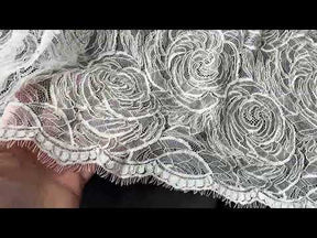 Ivory Corded Lace - Asani