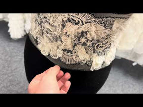 Ivory French 3D Beaded Edging - T344