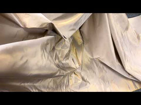 Chocolate/Gold Polyester Taffeta - P600
