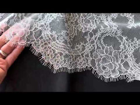 Ivory Chantilly Lace - Camden
