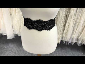 Black Corded Edging - T554